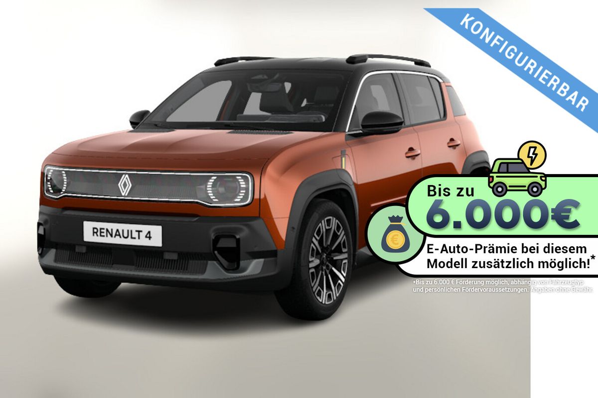 Renault 4 Iconic 150 Comfort Range Finanzierung privat Kauf