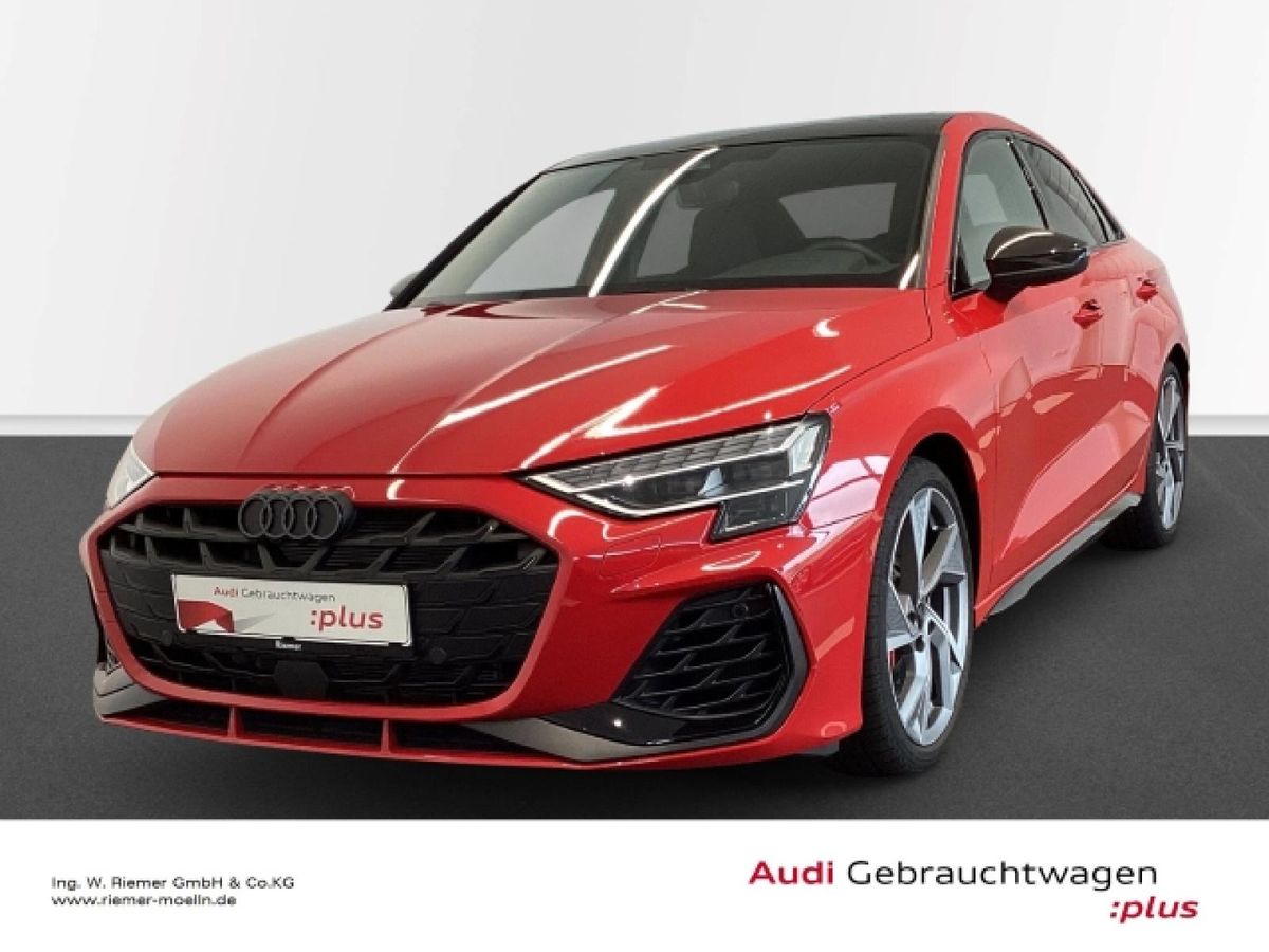 Audi S3 Limousine quattro*Matrix*StyleCarbon*SchwarzPlus*Sonos*Panno Leasing