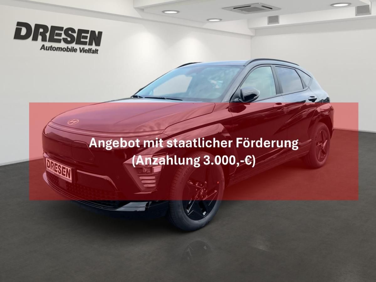 Hyundai KONA Elektro Trend⚠️  | 64 kWh | elektr.Heckkl. | Sitzheizung | Rückfahrkamera | Navigation Leasing