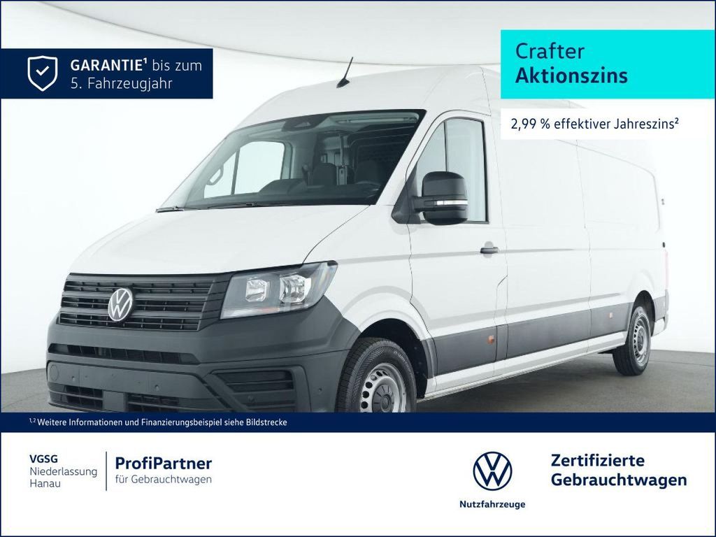 Volkswagen Crafter Kasten lang AHK Kamera Klima DAB Leasing
