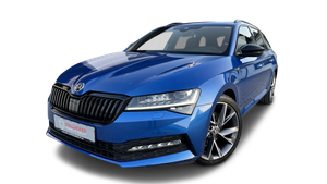 Skoda Superb Combi Sportline Navi Rückfahrkamera Einparkhilfe PDC 2-Zonen-Climatronic beheizbare Frontscheibe Alcantara-Ledersitze beheizbares Lenkrad elektrische Sitzverstellung vorne links Auto-Abo