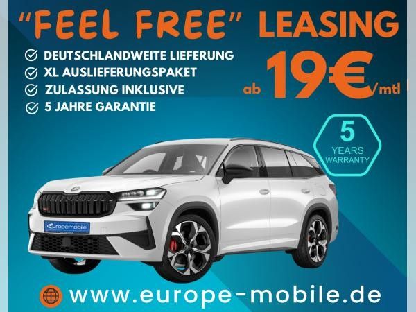 Skoda Kodiaq RS 2026 2.0 TSI 195kW 4x4 DSG (UVP 65.889€/KW9/26) 7-SITZE/PANO/MATRIX/AHK/WINTER/STANDHZG/4J.GARANT Leasing
