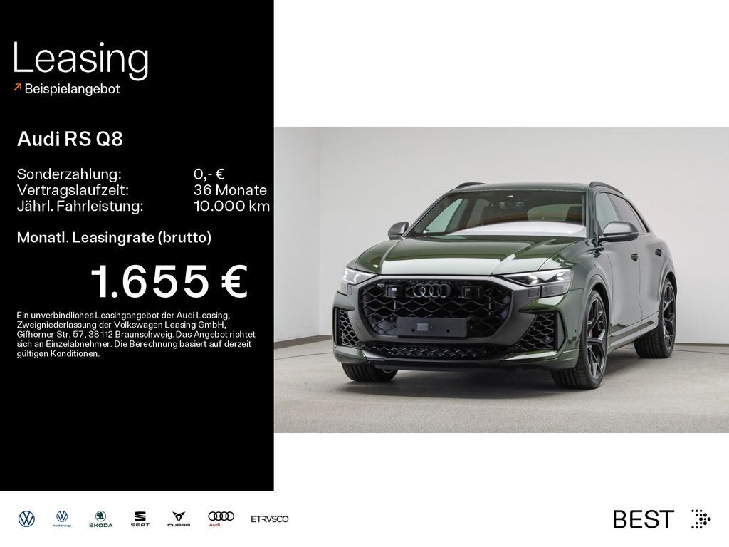 Audi RS Q8 performance SOFT*HUP*KERAMIK*LASER*FAHRWER Leasing