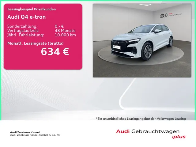 Audi Q4 40 e-tron LED PDC+ Carplay Standklima