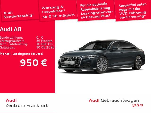 Audi A8 L 60 TFSI e quattro tiptronic MatrixLED Luft Leasing