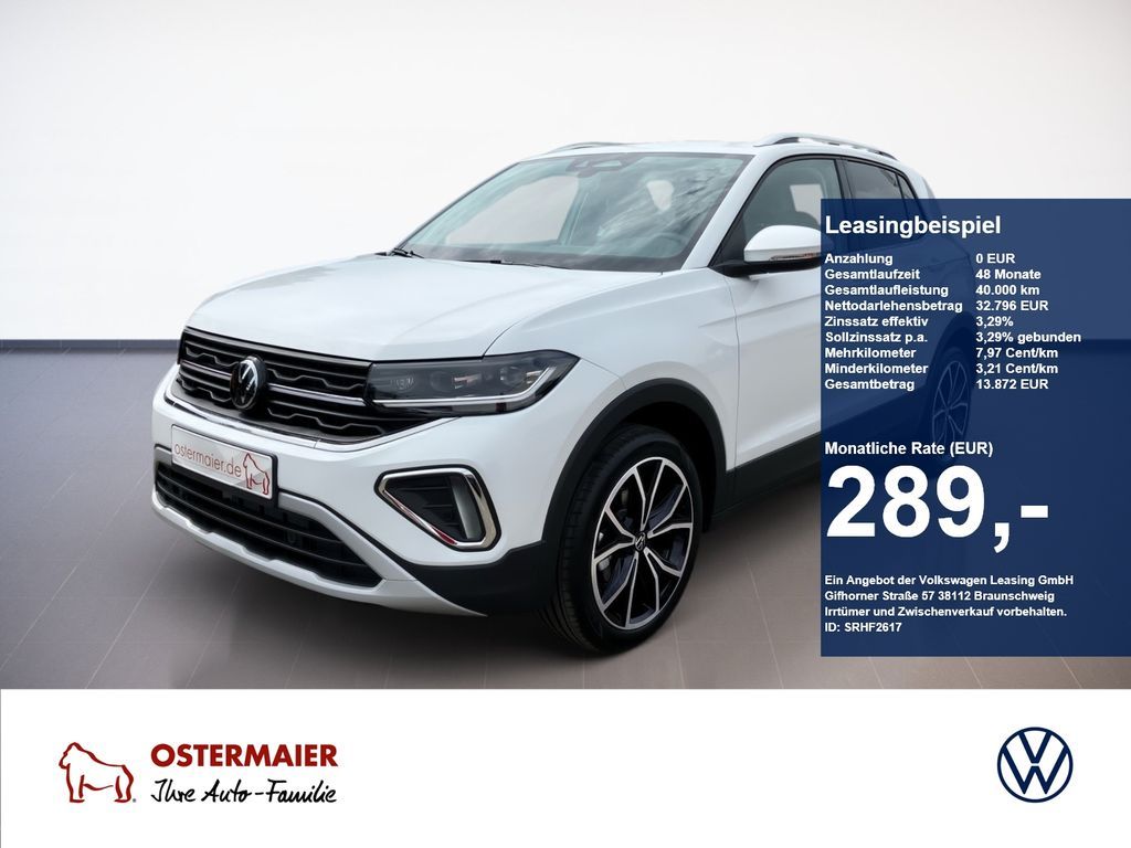 Volkswagen T-Cross Style 1.5TSI 150PS DSG IQ.LIGHT,KAMERA,N Leasing