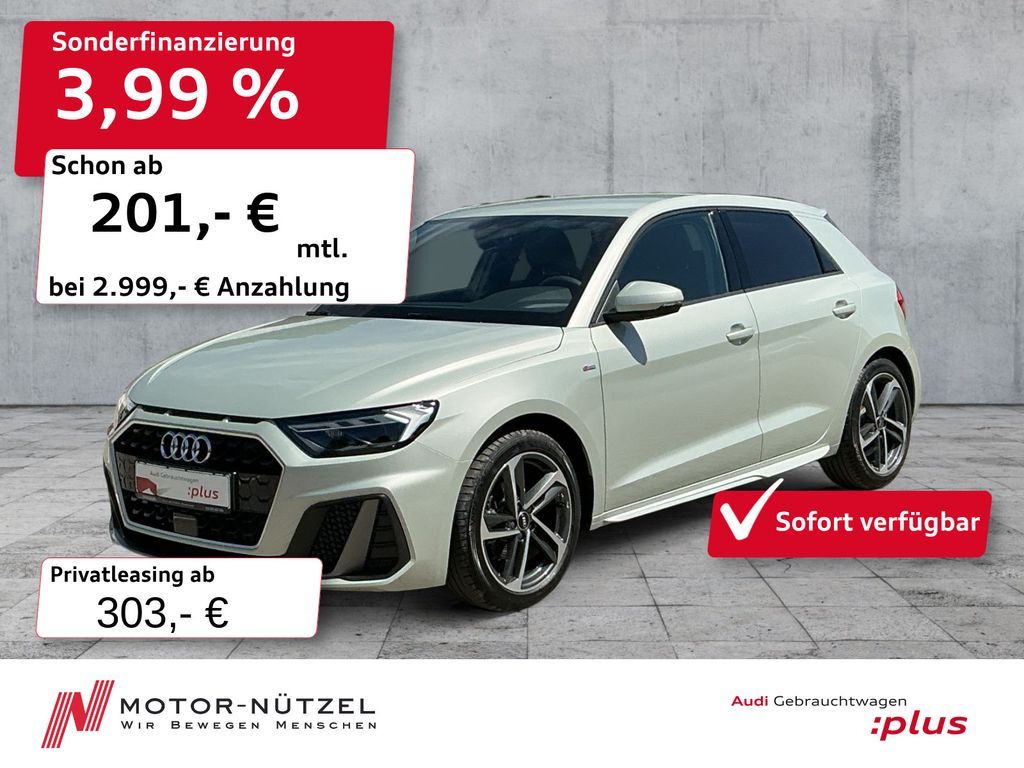 Audi A1 Sportback 30 TFSI S-LINE LED+PDC+SHZ+17