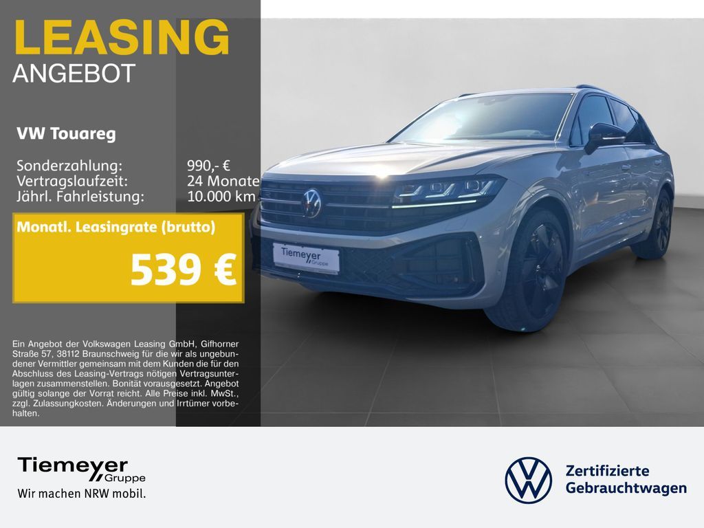 Volkswagen Touareg 3.0 TDI 286PS R-LINE BLACK LM21 PANO AHK Leasing