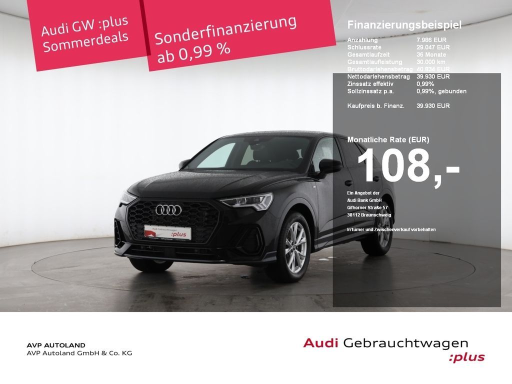 Audi Q3 Sportback 35 TDI S tronic S line | AHK Leasing