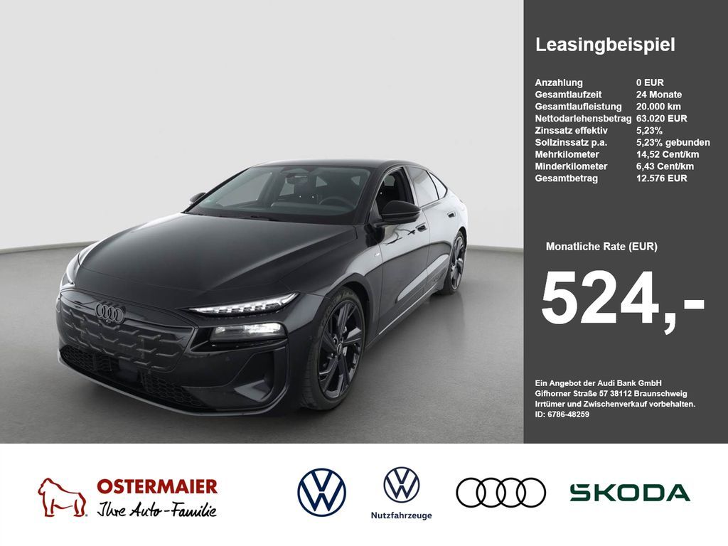 Audi A6 Sportback e-tron S-LINE BLACK QUATTRO NP:97tE Leasing