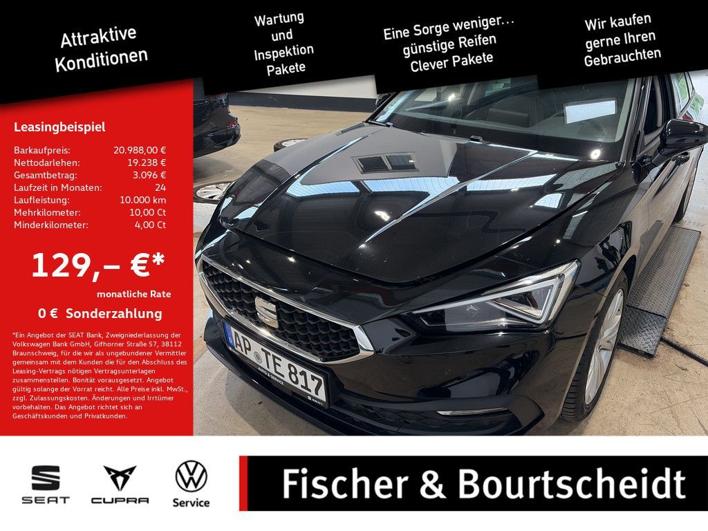 Seat Leon 1.5 TSI Style Edition SHZ FACEL. MATRIX-LED Leasing