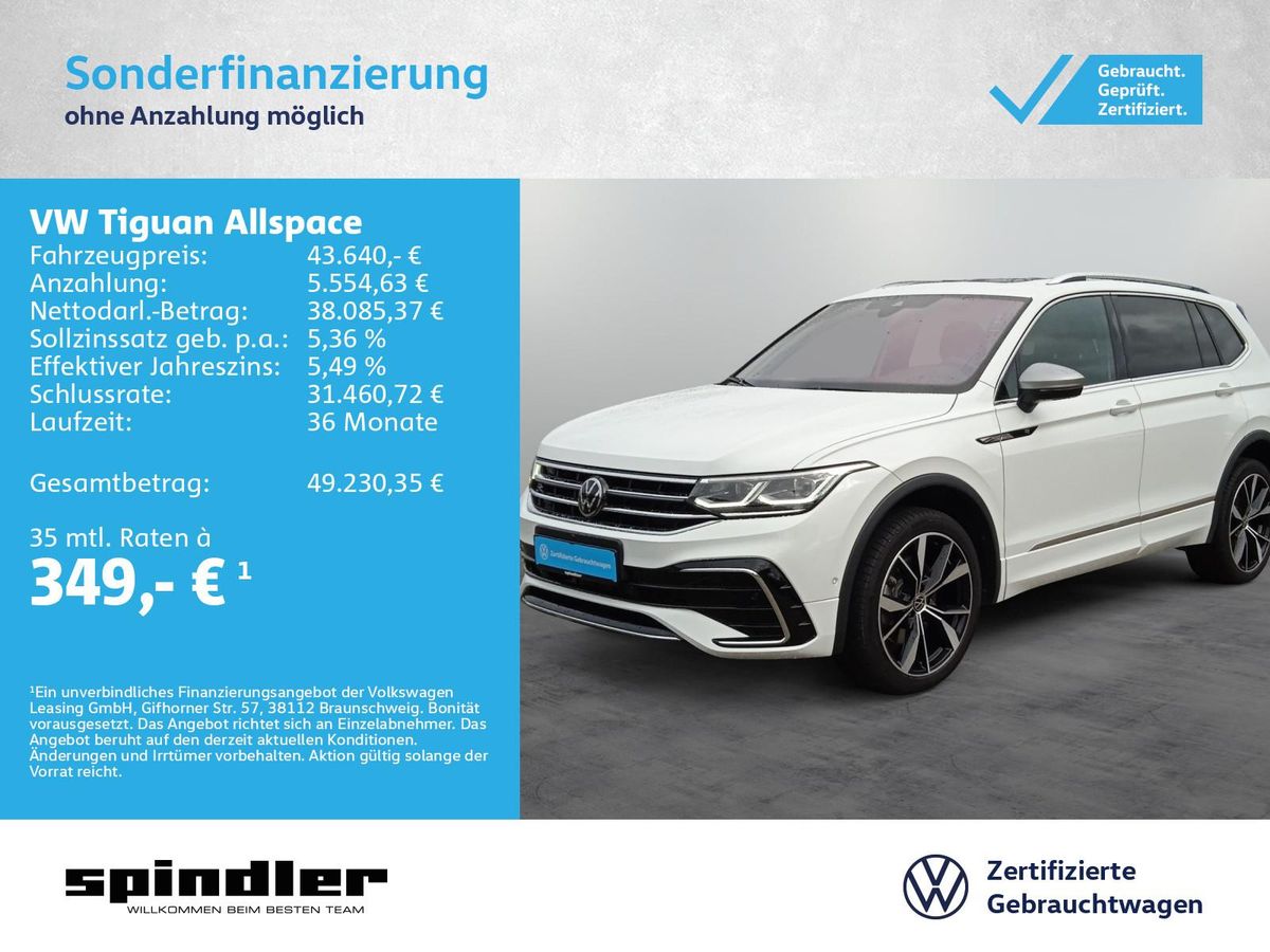 Volkswagen Tiguan Allspace R-Line 2.0TDI 4MDSG/ Matrix, AHK Leasing