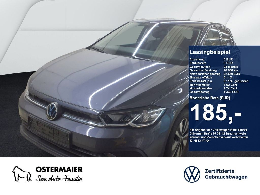 Volkswagen Polo GOAL 1.0TSI 116PS DSG ACC.KAMERA.NAVI.LED.A Leasing