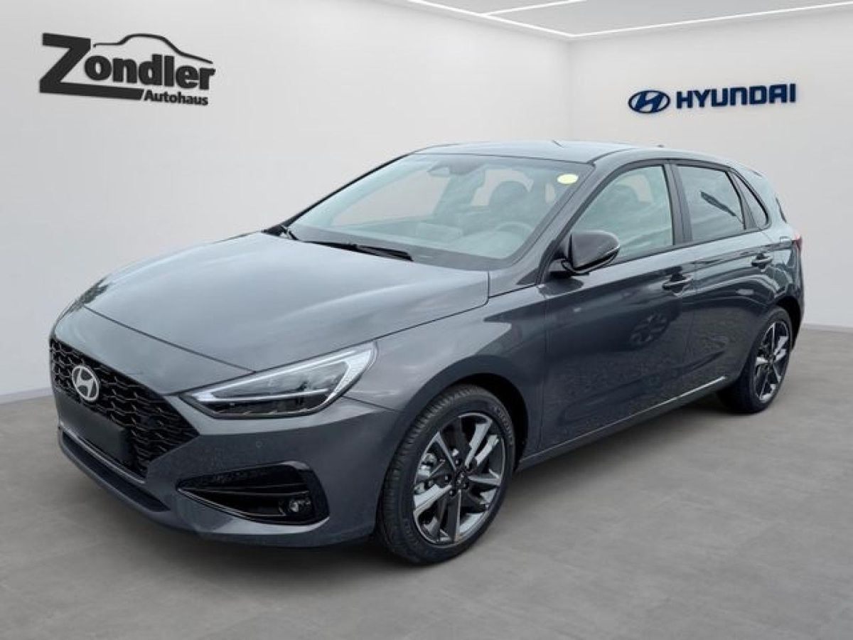 Hyundai i30 Advantage 1.0 Turbo DCT Adavantage Navi Sitzh. Digitales Cockpit LED Apple CarPlay Leasing