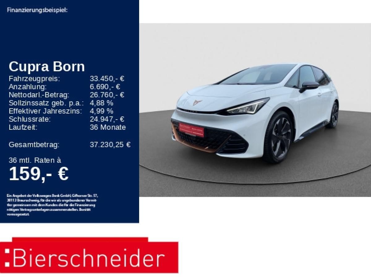 Cupra Born 77 kWh WÄPU CAM BELOW ZERO GANZJAHR Leasing