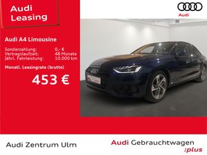 Audi A4 Limousine advanced 40 TFSI S tronic NAV R-KAM Leasing