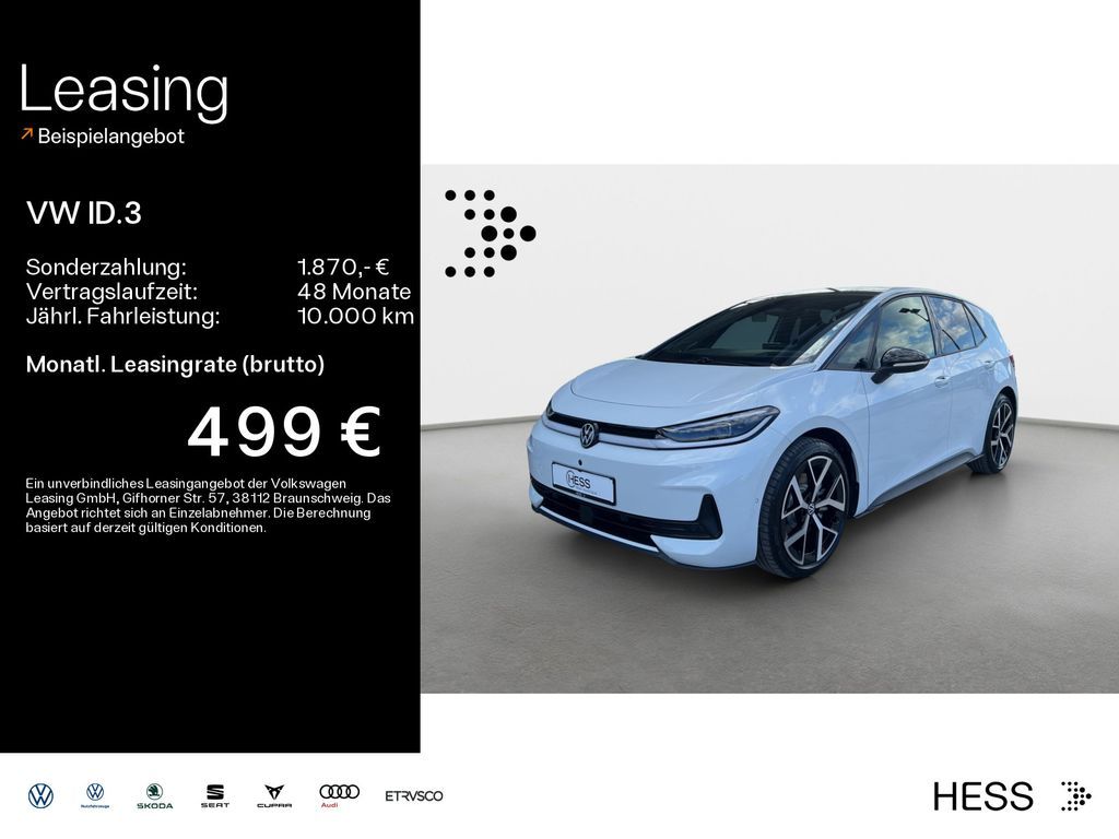 Volkswagen ID.3 Neo Style 79 kWh PANO*H&K*Wärmepumpe*SHZ Leasing
