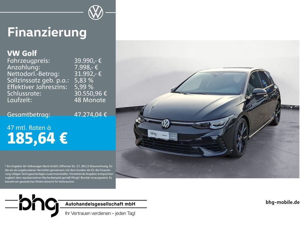 Volkswagen Golf 2.0 TSI 4Motion DSG R Performance Leasing