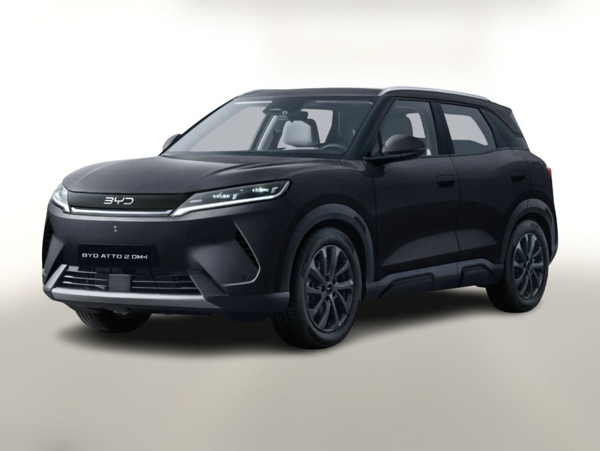 BYD Atto 2 DM-i Boost 90kmReichw Pano 360Kam Nav LED Leasing privat Leasing