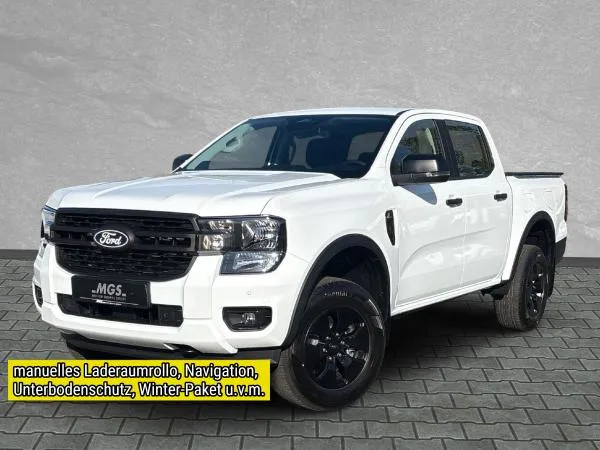 Ford Ranger XLT DOKA PHEV #LADERAUMROLLO #WINTER-PAKET #AHK FÜR 3,5T