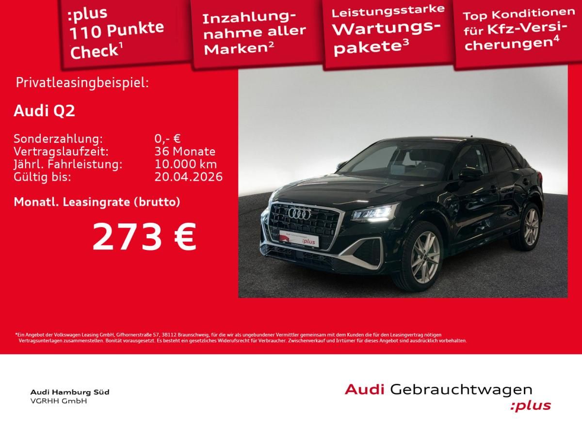 Audi Q2 35 TFSI S line S tronic NAVI/KAMERA/VIRTUAL Leasing