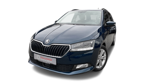 Skoda Fabia Combi Style LED Einparkhilfe PDC Rückfahrkamera Sitzheizung Adaptiver Abstandstempomat Kessy Apple CarPlay + AndroidAuto Multifunktionslenkrad Reserverad BLT SunSet ALU - Auto-Abo