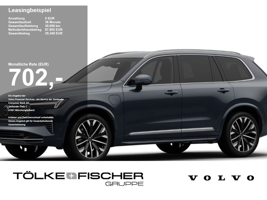 Volvo XC90 T8 AWD PHEV Plus Bright Gewerbe Aktion Leasing