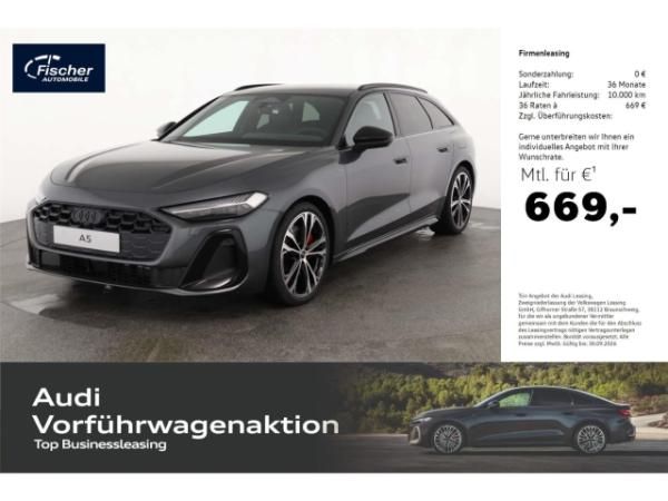 Audi A5 Avant e-hybrid quattro LP: 88.854,- /Head-up Leasing