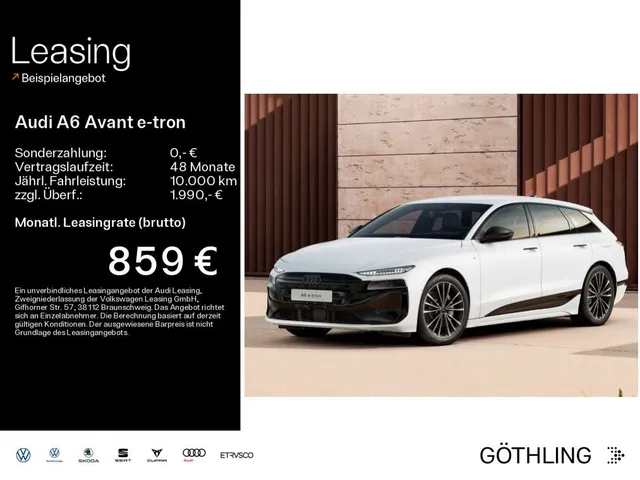 Audi A6 Avant e-tron S line performance 270 kW *Inter