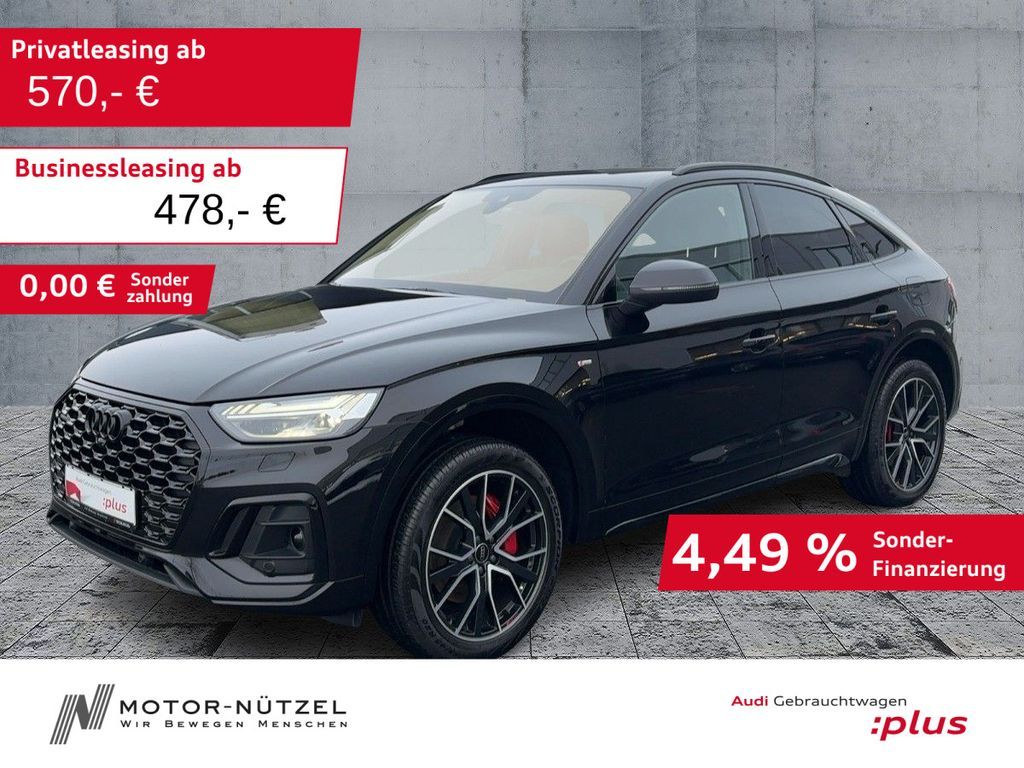 Audi Q5 Sportback 55 TFSI e QU S-LINE MATRIX+NAVI+HuD Leasing