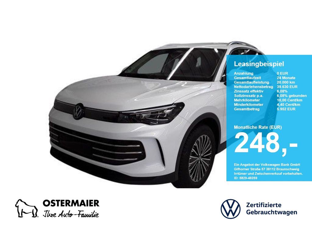 Volkswagen Tiguan ELEGANCE 2.0TDI 150PS DSG ACC.5J-G.AHK.ST Leasing
