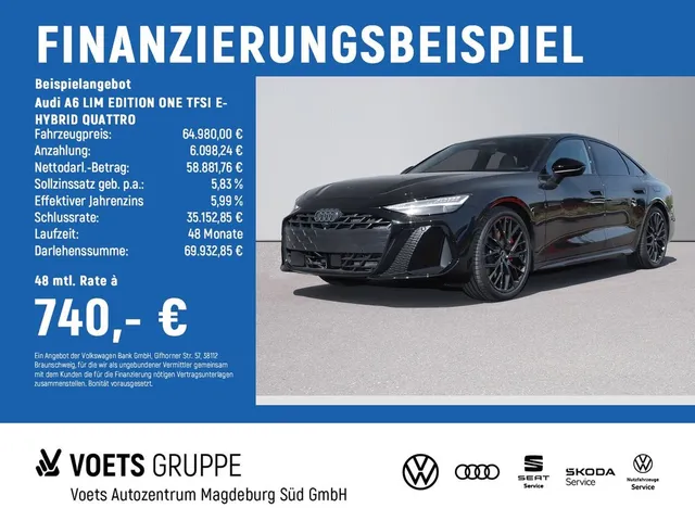 Audi A6 LIM  EDITION ONE TFSI E-HYBRID QUATTRO MATRIX
