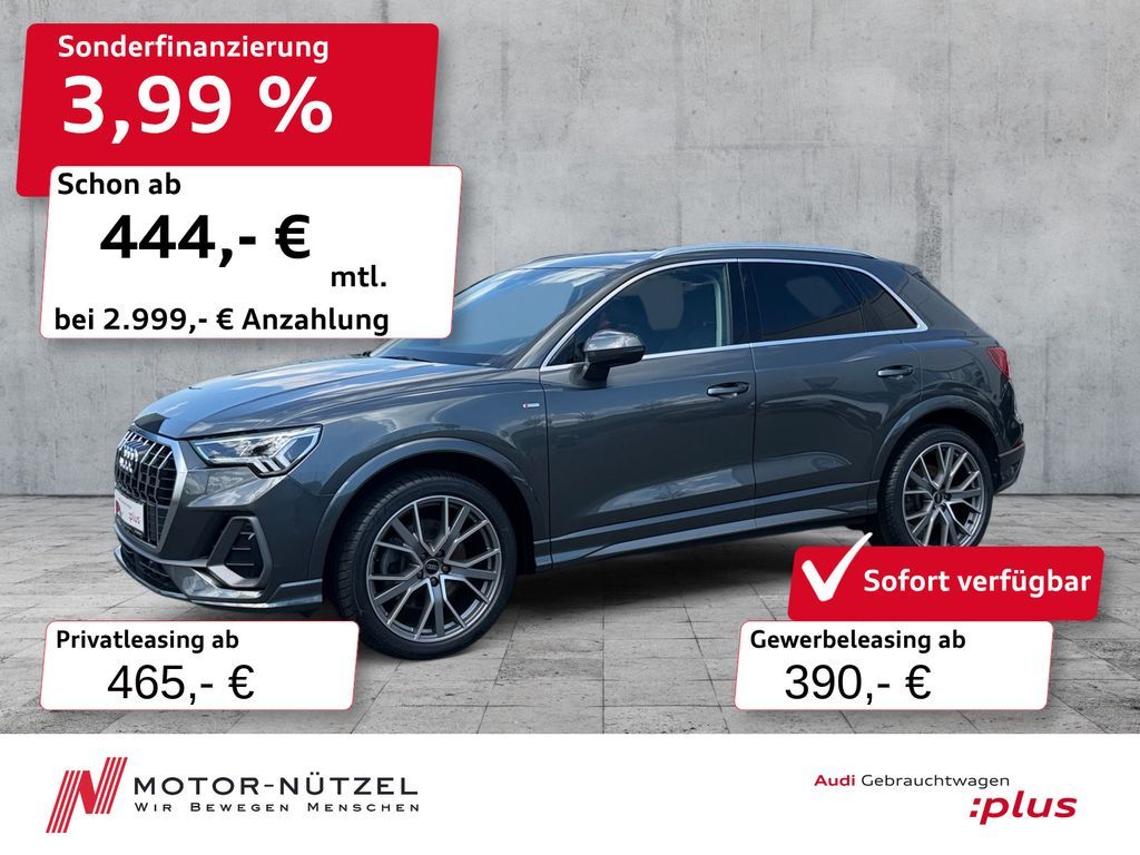 Audi Q3 TFSI 180kW QU S-LINE LED+NAVI+2xPDC+AHK+20
