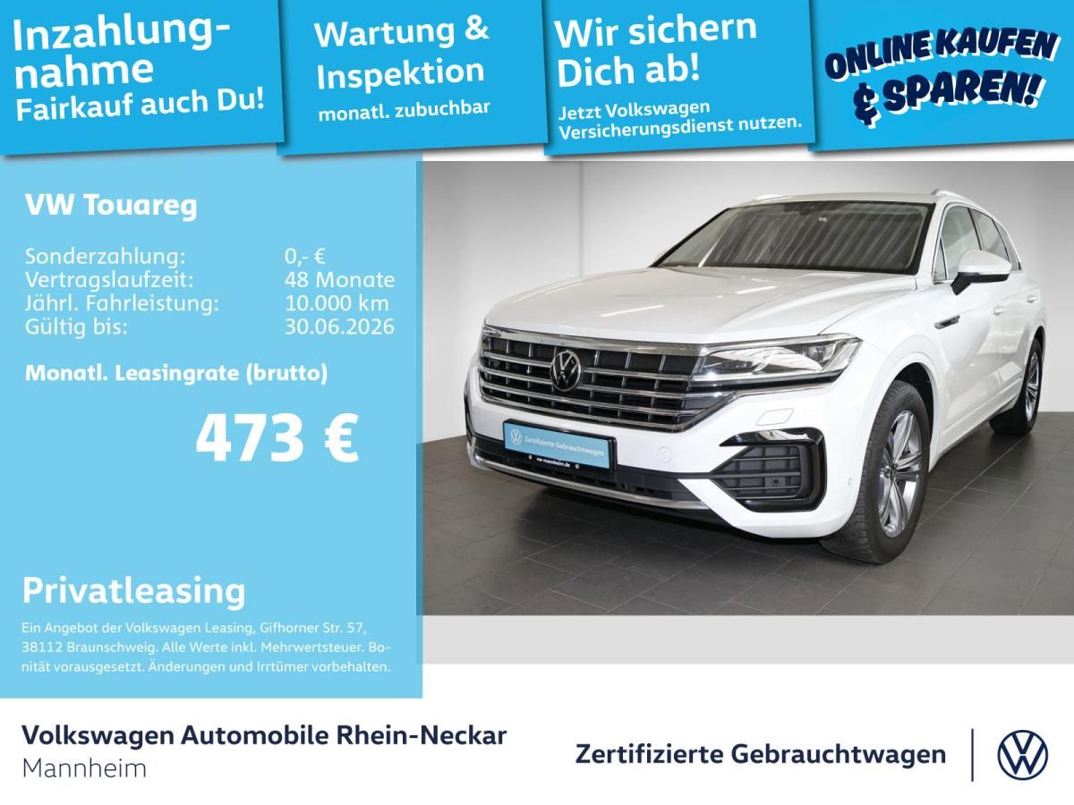 Volkswagen Touareg 3.0 TDI R-Line 4Motion Navi AHK Kamera uvm Leasing