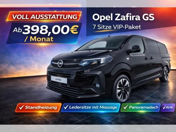 Opel Zafira GS 2.2D 180PS 7-Sitze VIP|Stdhzg|Pano|AHK Sofort! Leasing
