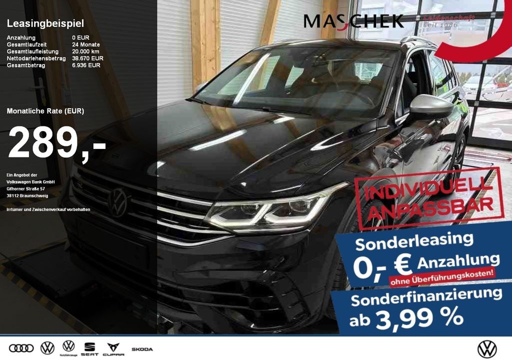 Volkswagen Tiguan R Sonderleasing Matrix DCC Sitzh. CarPlay Leasing