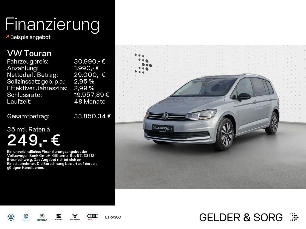 Volkswagen Touran Comfortline 1.5 TSI 7Sitzer*Navi*RFK*ACC Leasing