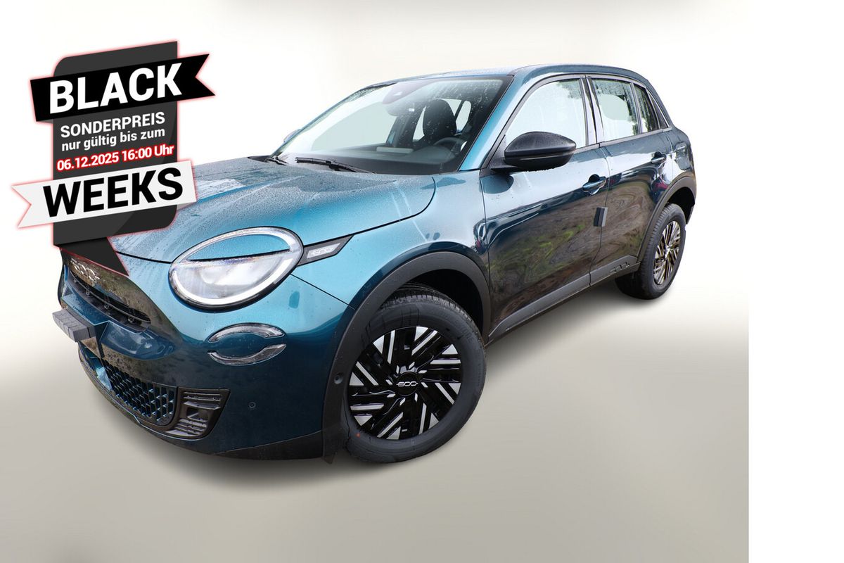 Fiat 600 MHEV 145 DCT LED Nav ACC Kam Keyl Klimaaut Auto-Abo privat Auto-Abo