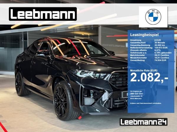 BMW X6 M Competition AHK/M-Drivers-Pack/Panorama/ACC Leasing