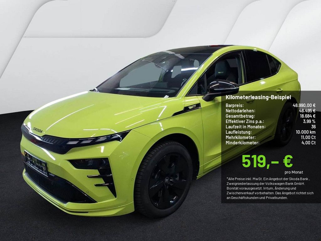 Skoda Enyaq RS Lounge NAVI MATRIX-LED AHK 360° PANO Leasing