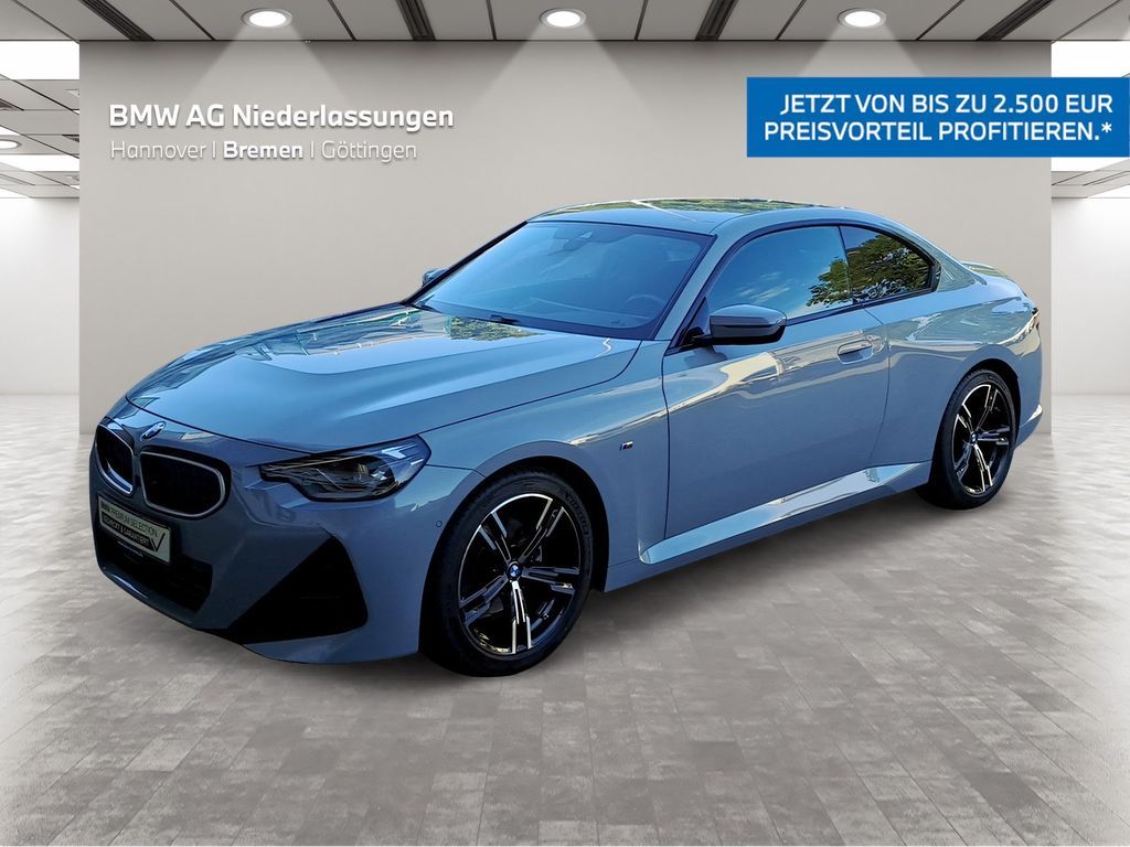 BMW 220i Coupé M Sport Navi AHK Kamera HiFi LED Leasing