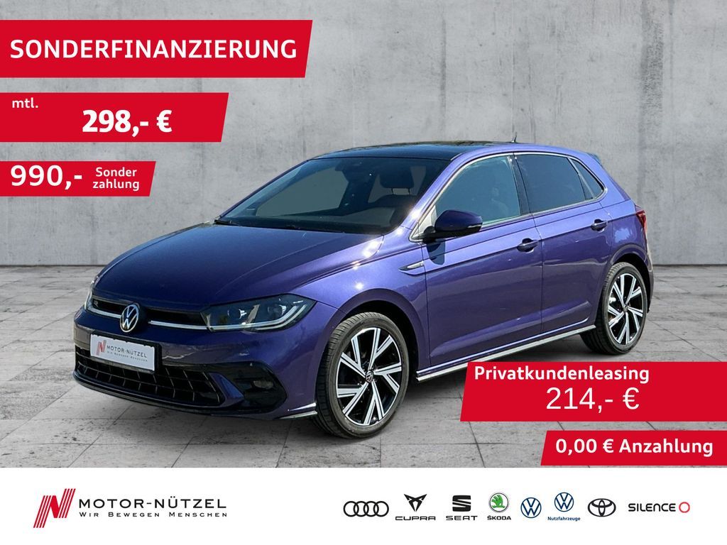 Volkswagen Polo 1.0 TSI DSG R-LINE 5JG+MATRIX+NAVI+PANO+APP Leasing
