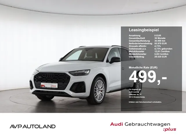 Audi Q5 TFSI e quattro S line +WKR UPE 92.445,00