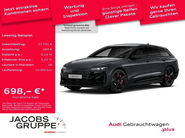 Audi S6 Avant e-tron S-Sitze/Luftf./360°/Matrix/HuD/V