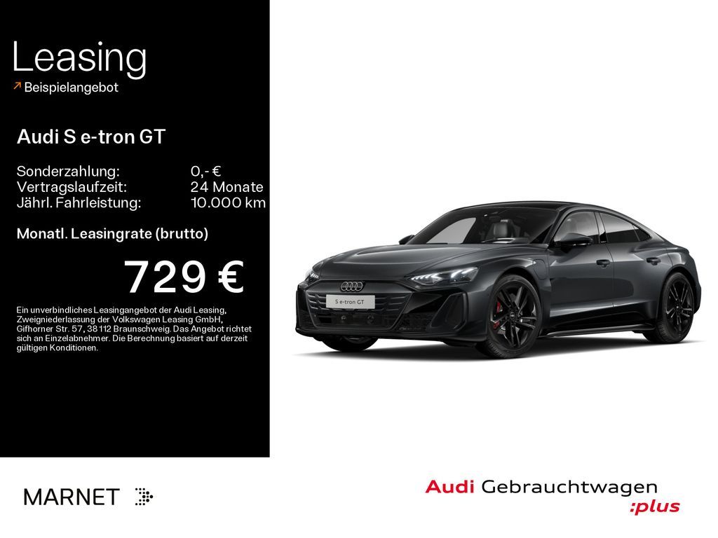 Audi S e-tron GT quattro*HeadUp*Matrix*Pano*B&O*Sitzh Leasing