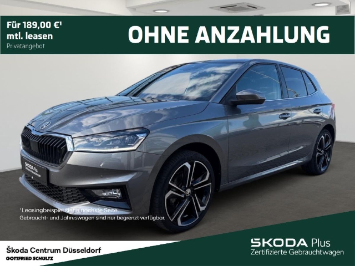 Skoda Fabia Style 1.0 TSI 110 PS AHK  Pano 189 ohne Anzahlung Aktionsleasing Leasing