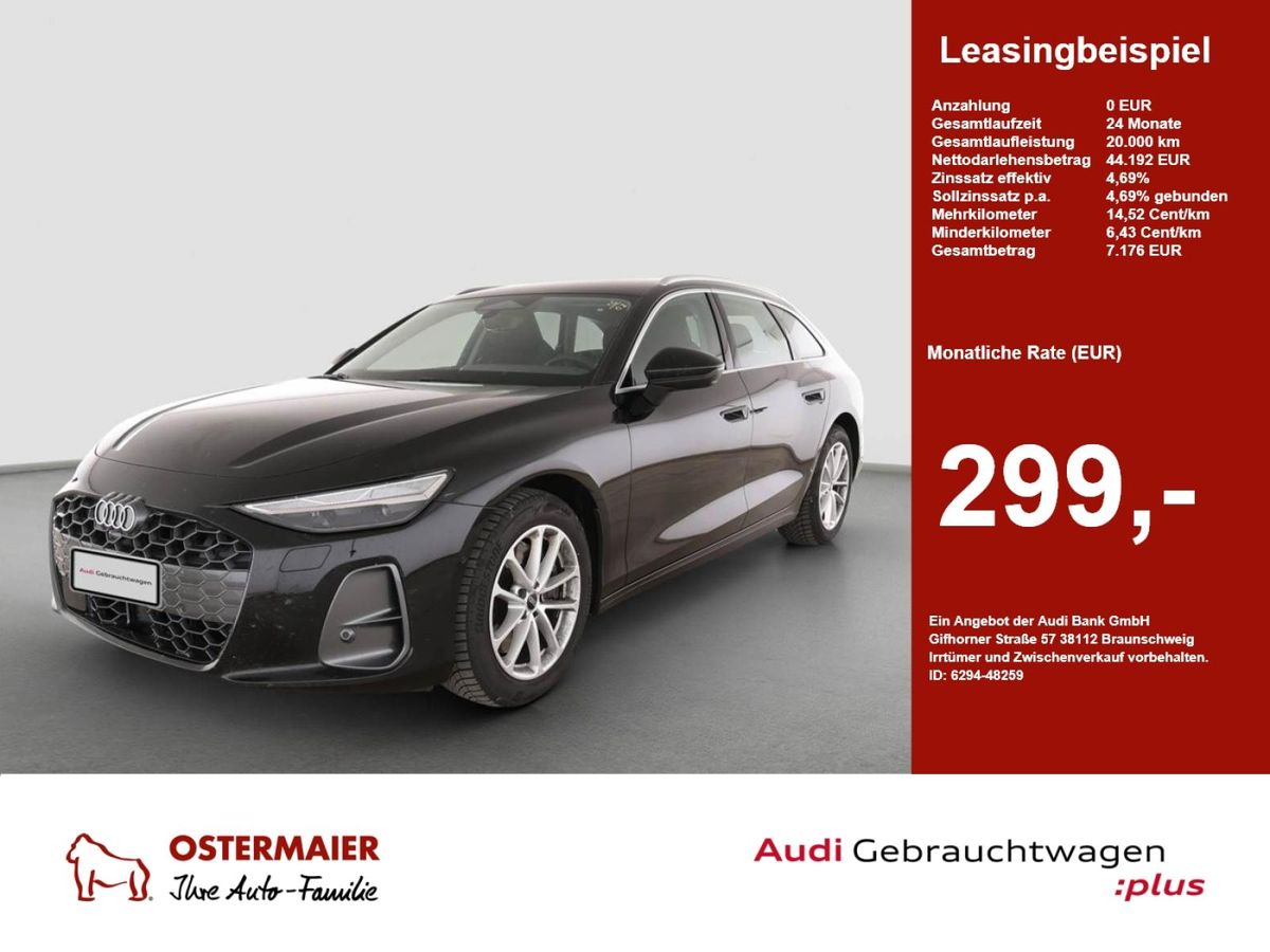 Audi A6 Avant TDI QUATTRO AHK.B-DISPLAY.VIRTUAL.LED.LM19 Leasing