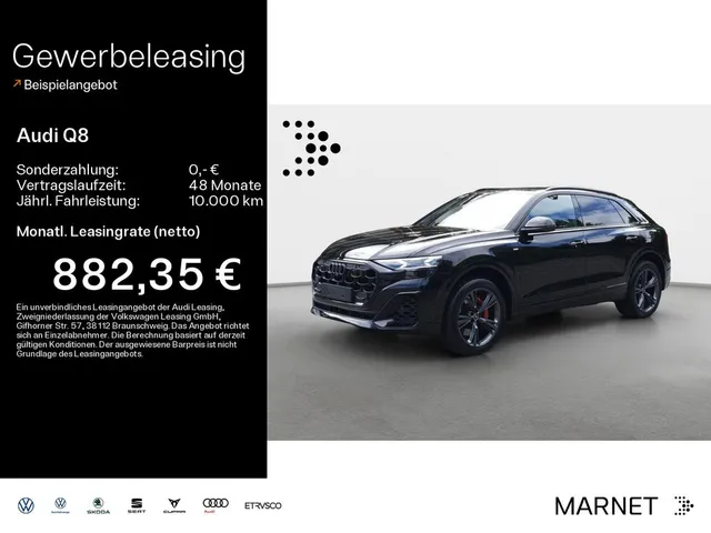 Audi Q8 SUV TFSI e S line business e quattro 360 kW t