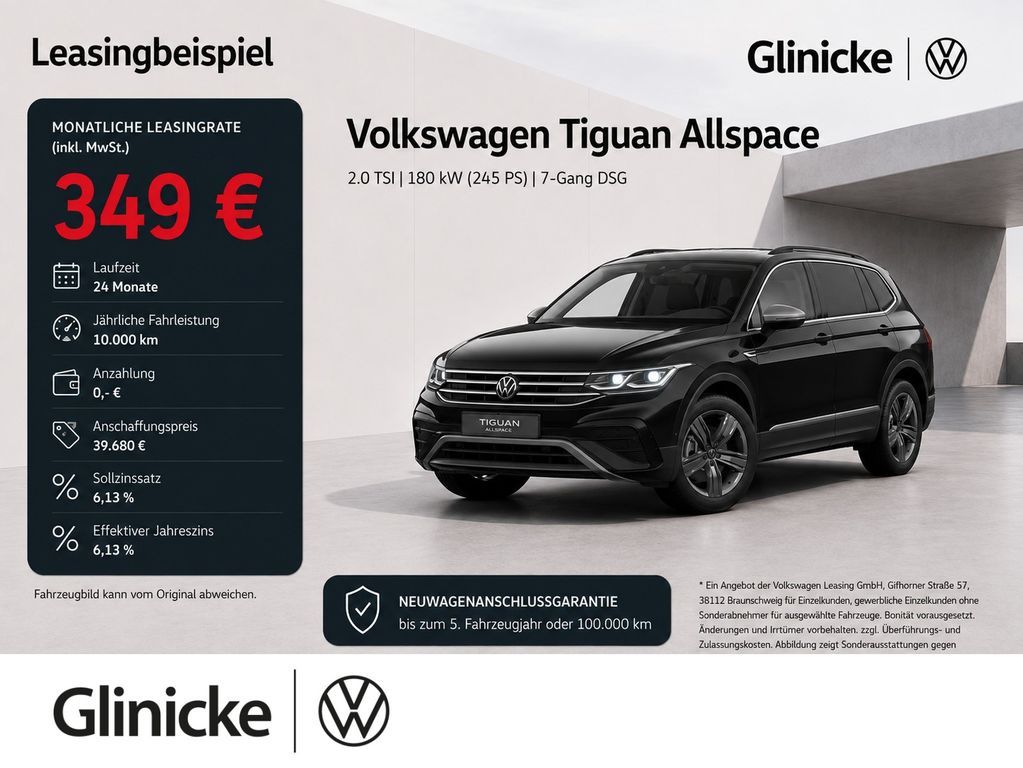 Volkswagen Tiguan Allspace 2.0 TSI Elegance 4Motion AHK StH Leasing
