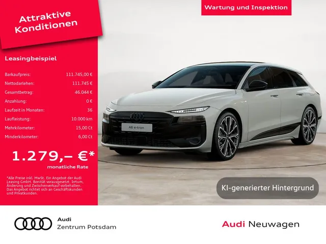 Audi A6 Avant S line business e-tron quattro PANO AHK